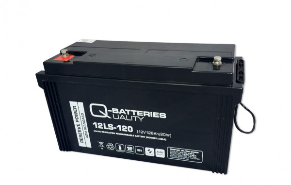 Q-Batteries 12LS-120 M8 LS 12V 128Ah AGM
