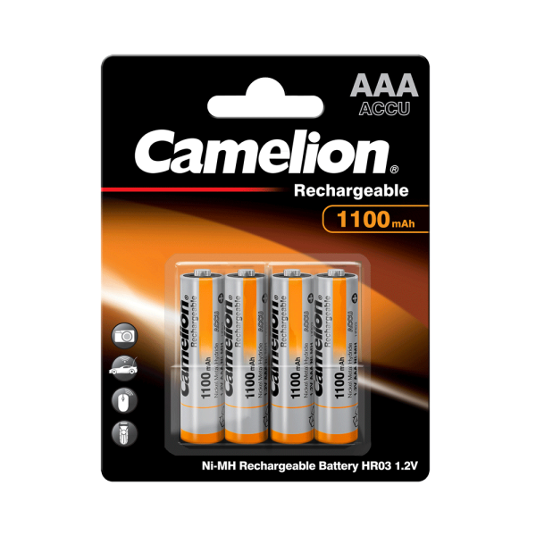 Camelion AAA batterij Q1101 4stuk(s) 1.2V 1.1Ah