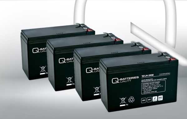 Q-Batteries 12LH-36W LS 12V 9Ah AGM