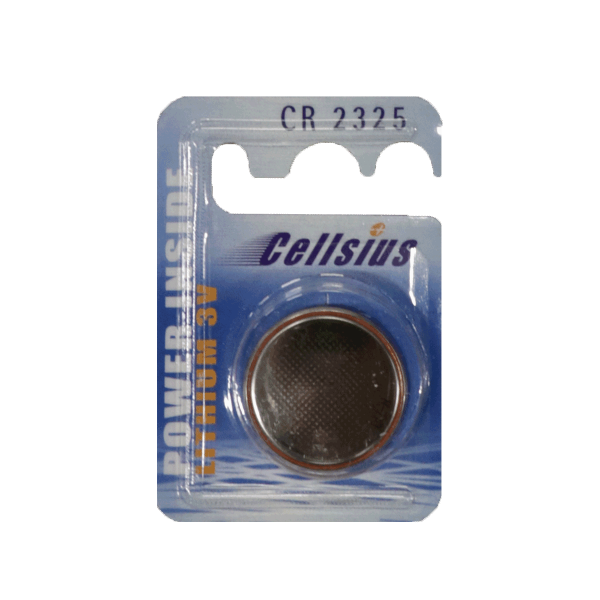 Cellsius CR2325 lithium knoopcel (1 blisterverpakking) UN3090