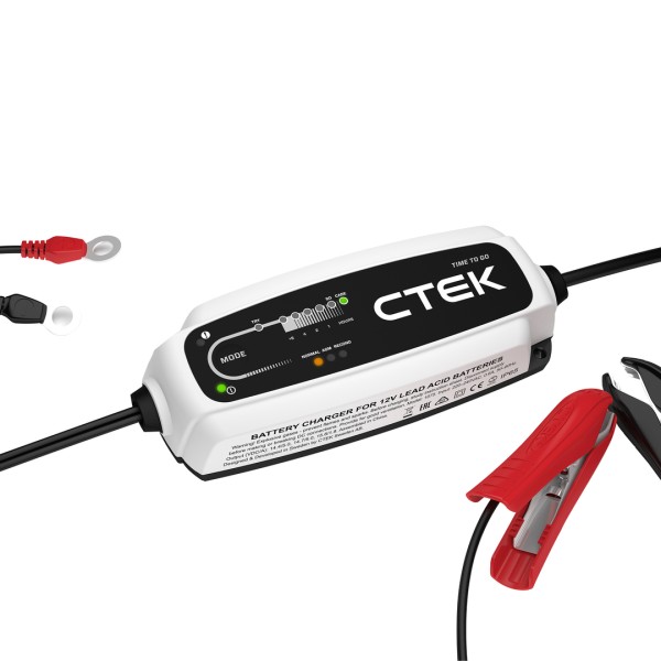 CTEK CT5 TIME TO GO EU lader voor 12V AGM accu's