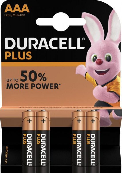 Duracell AAA batterij MN2400 4stuk(s) 1.5V