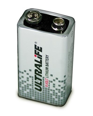 Ultralife 9V batterij U9VLJPX9V 1stuk(s) 9V 1.2Ah