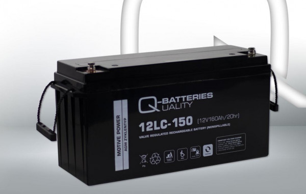 Q-Batteries 12LC-150 LC 12V 160Ah AGM