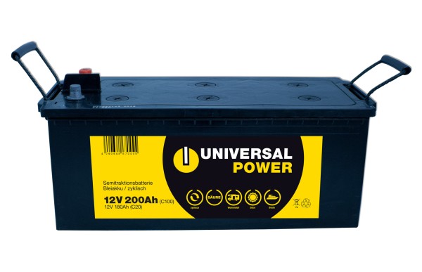 Universal Power UPA12-200 UPA 12V 200Ah Zuur