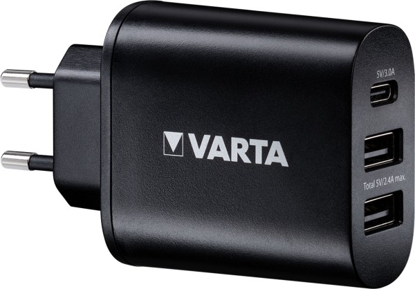 Varta Wall Charger 3x USB Port