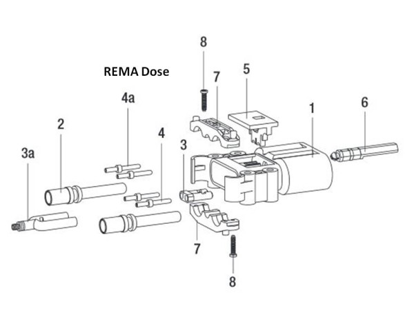 REMA EUW Air adapter 80A Euro Din kan voor elektrolytische circulatie