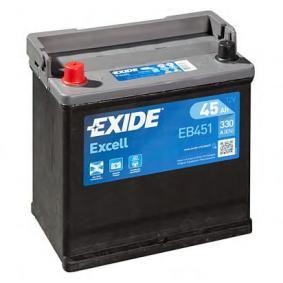Exide EB451 Excell 12V 45Ah Zuur