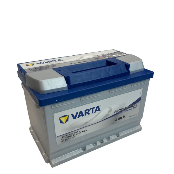 Varta LED70 Professional Dual Purpose 12 70Ah EFB 930074076B912