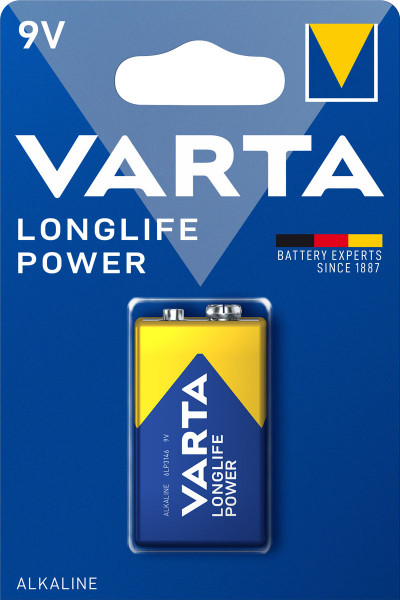 Varta 9V batterij 4922121411 1stuk(s) 9V 0.58Ah