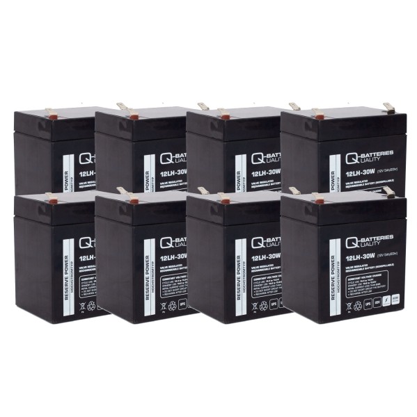 Vervangende batterij RBC141 voor UPS-systemen van APC SRT72BP, SRT72RMBP 16 x 5 Ah