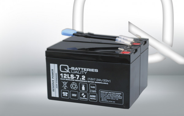 Q-Batteries 12LS-7.2 LS 24V 7.2Ah AGM